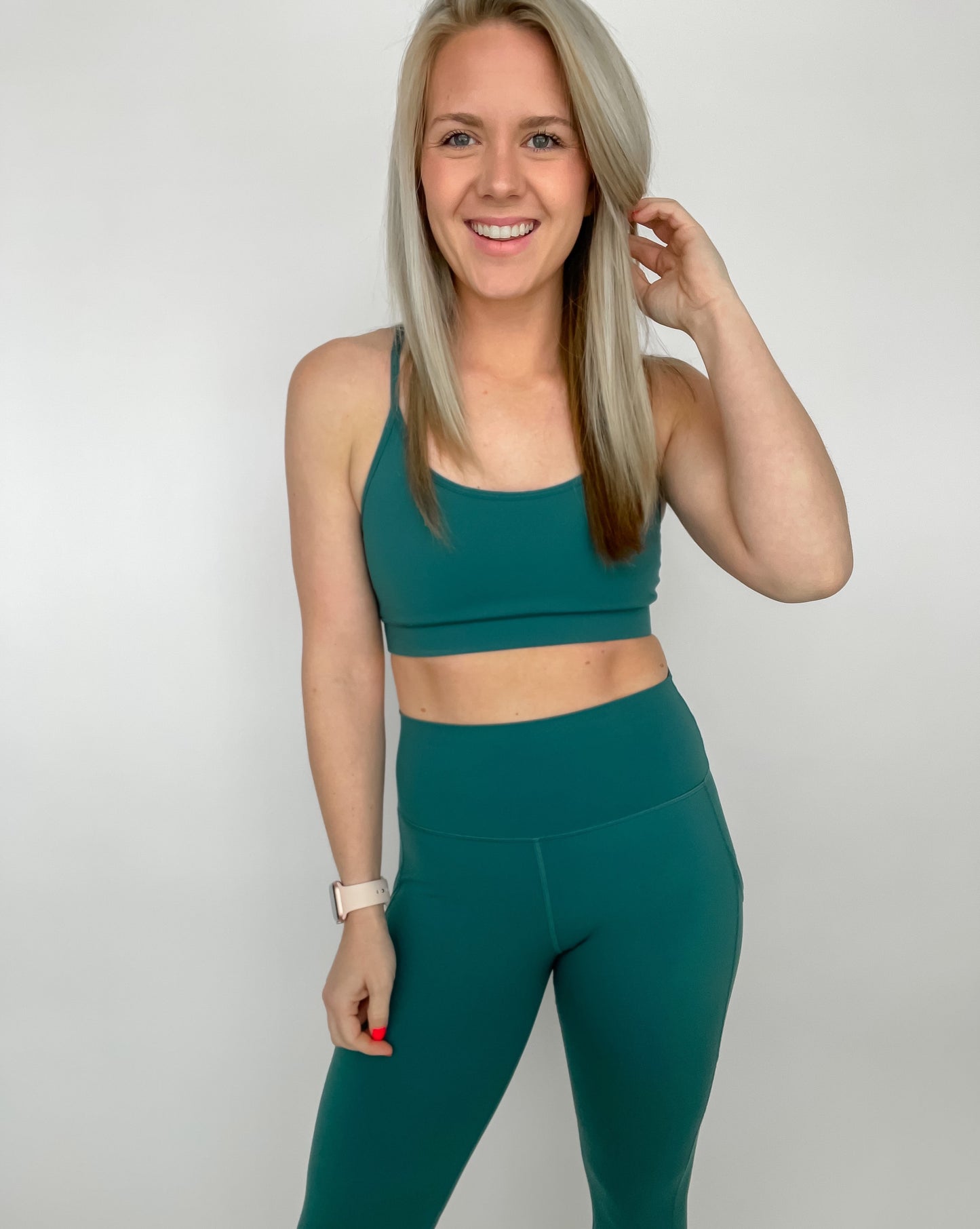 Basics Sports Bra - Pine