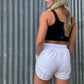 Women's Running Shorts - White