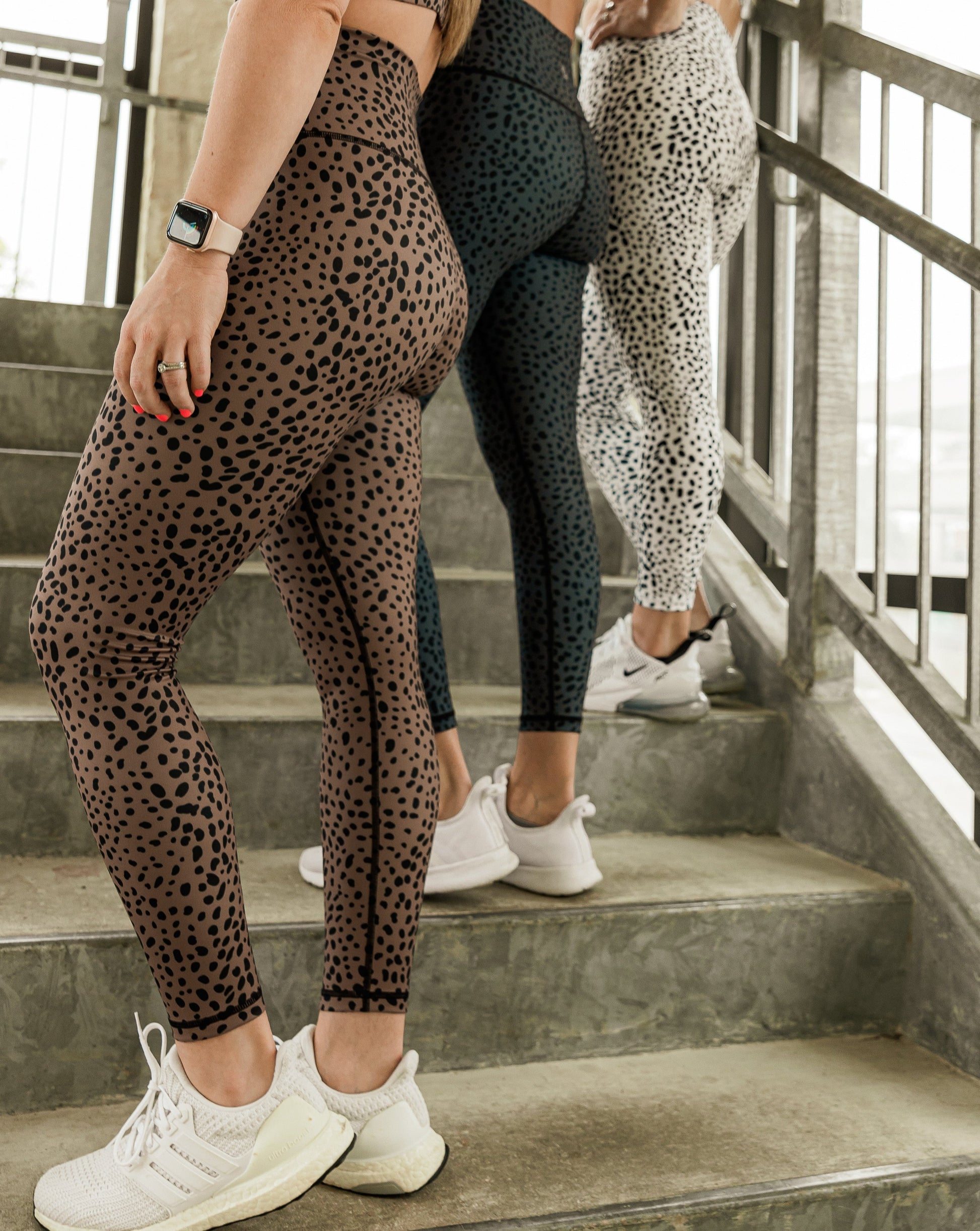 Women's High-Rise Lynx Leggings - Cocoa – Babe Activewear