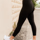 Women's High-Rise Essential Seamless Leggings - Black